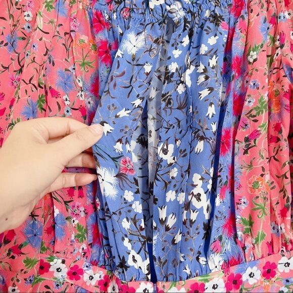 SALONI Grace Dress in Foxglove Meadow print size 4 - Picture 9 of 10